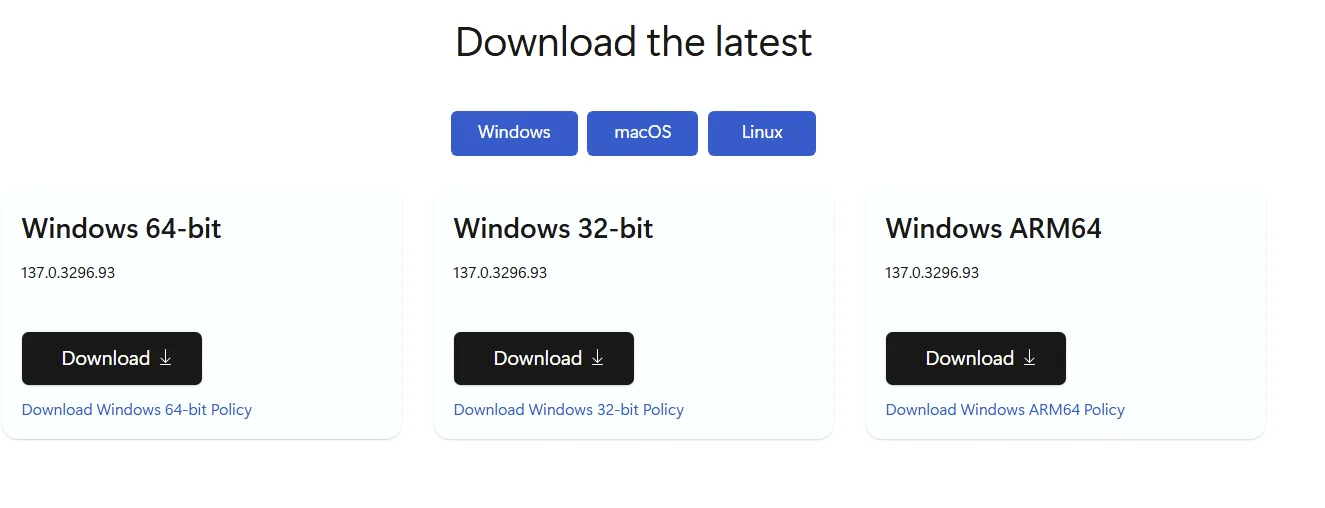 Download edge GPO bundle