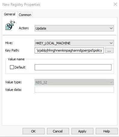 Create Neon config policy